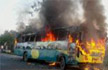 Six killed in Karnataka bus fire